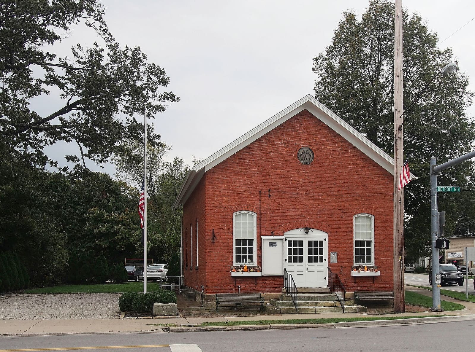 Historic Avon Town Hall in Avon, Ohio