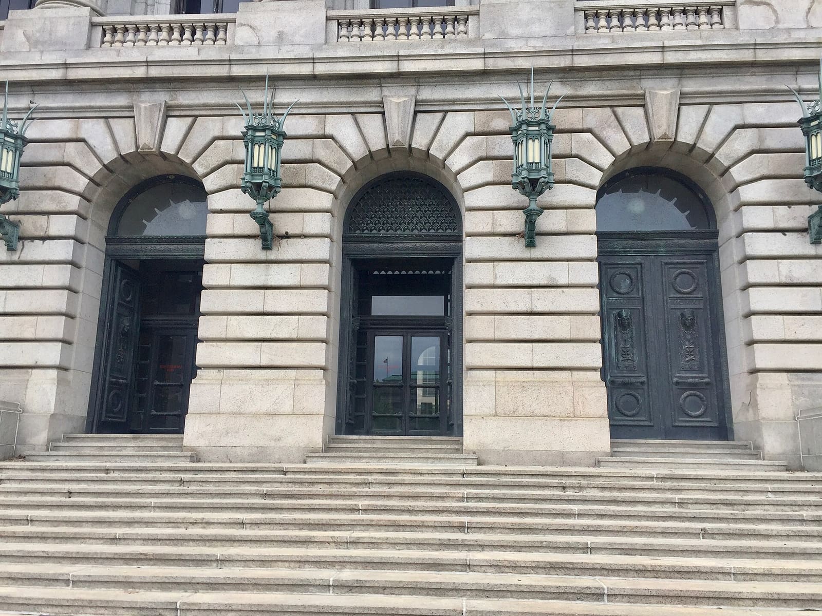 Cuyahoga County Courthouse in Cleveland, Ohio